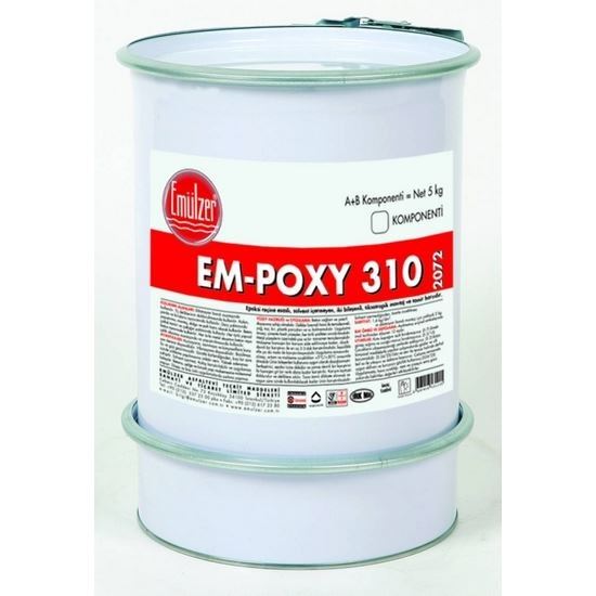 EM-POXY 310 Tamir Ankraj ve Yapıştırma Harcı (3.75 kg Reçine + 1.25 kg Sertleştirici)