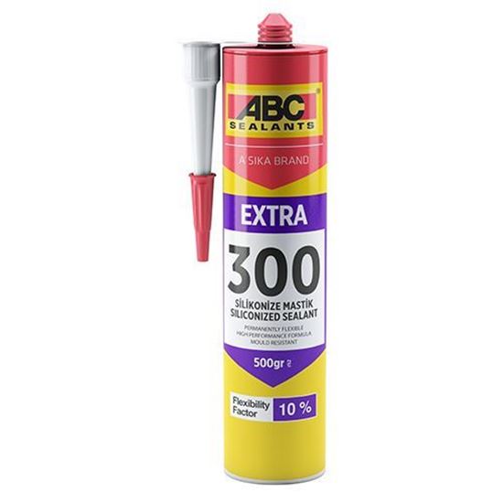 ABC 300 Extra Silikonize Mastik 500 gr