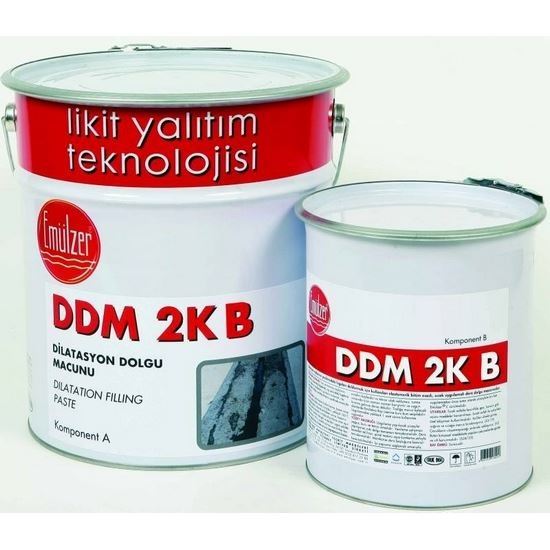 DDM 2K B PU Esaslı İki Bileşenli Elastomerik Dilatasyon Dolgu Mastiği (A: 4.250 kg + B: 0.750 kg)