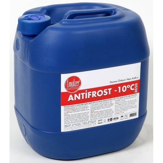 Antifrost -10°C Donma Önleyici Priz Hızlandırıcı Beton ve Harç Katkısı 25 kg/Plastik Bidon