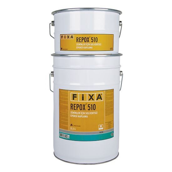 REPOX 510 Zeminler için Solventsiz Epoksi Kaplama (Self-Leveling) 30 kg (A+B) Set