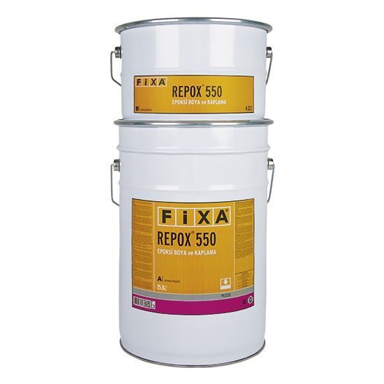 REPOX 550 Epoksi Boya ve Kaplama 30 kg (A+B) Set