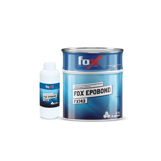 Fox Epobond FX143 5 kg Set Solventsiz Yapıştırıcı Malzemesi