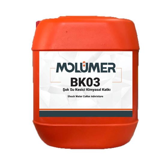 Molümer BK03 Şok Su Kesici Kimyasal Katkı 25 kg