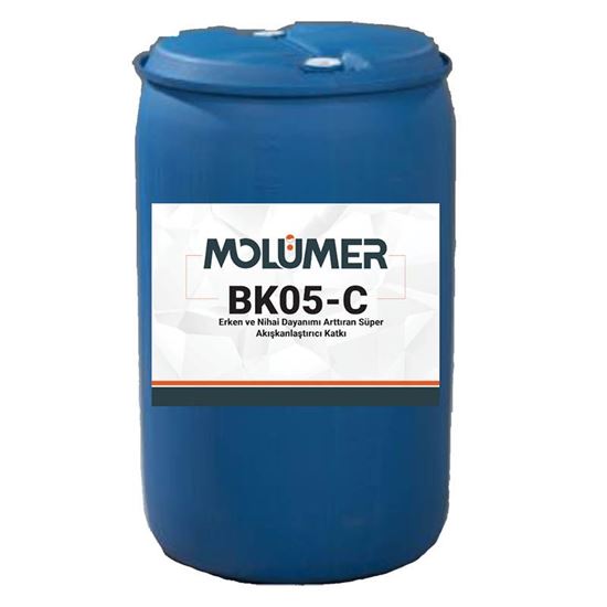 Molümer BK05-C Erken ve Nihai Dayanımı Arttıran Süper Akışkanlaştırıcı Katkı 250 kg