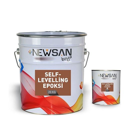 Newsan Self-Leveling Epoksi Solventsiz (17 kg Boya + 2.5 kg Sertleştirici)