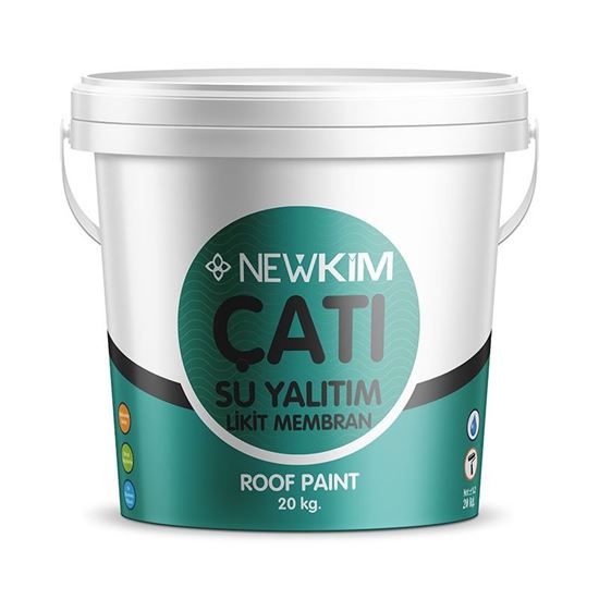 Newsan Roof-Paint Çatı Su Yalıtım Likit Membran 20 kg