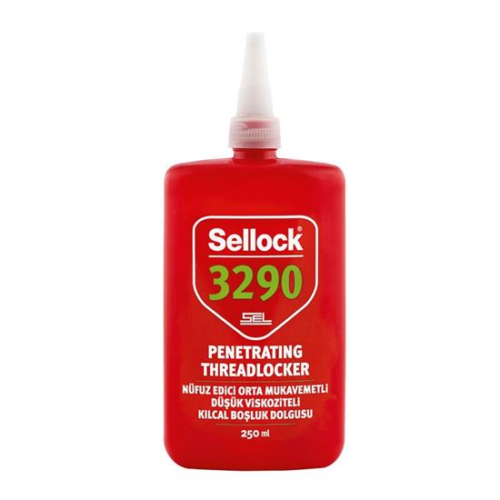 4509 3290 Sellock Penetrating Threadlocker Düşük Viskoziteli Kılcal Boşluk Dolgusu 50 ml
