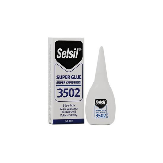 4710 Selsil 3502 Super Glue Japon Yapıştırıcı 20 gr